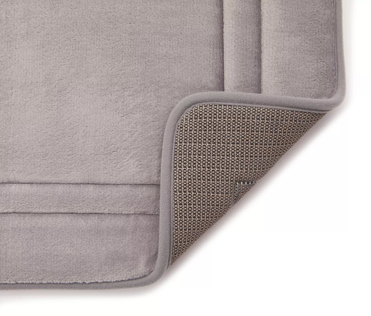 Titanium 2-Piece Memory Foam Bath Mat Set 5 Titanium 2-Piece Memory Foam Bath Mat Set - Image 3