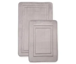 Real Living 2-Piece Memory Foam Bath Mat Set -DHP Sales Store 810505325