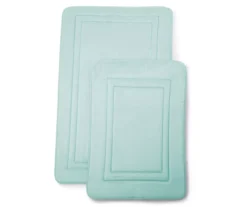 Real Living 2-Piece Memory Foam Bath Mat Set -DHP Sales Store 810505327