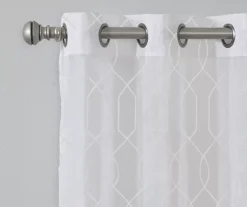 Broyhill Geo Sheer Grommet Curtain Panel Pair -DHP Sales Store 810507477 3