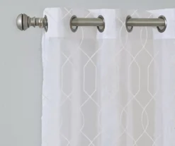 Broyhill Geo Sheer Grommet Curtain Panel Pair -DHP Sales Store 810507512 3