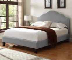 Lombard Light Gray Queen Upholstered Bed -DHP Sales Store 810507931 7