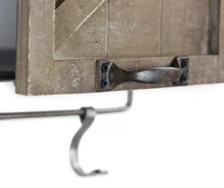 Rustic Sliding Barn Door Storage Rack 12 Rustic Sliding Barn Door Storage Rack -DHP Sales Store 810509316 4