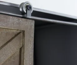 Rustic Sliding Barn Door Storage Rack 13 Rustic Sliding Barn Door Storage Rack -DHP Sales Store 810509316 5