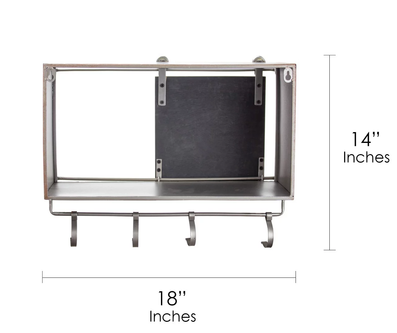 Rustic Sliding Barn Door Storage Rack 9 Rustic Sliding Barn Door Storage Rack - Image 7