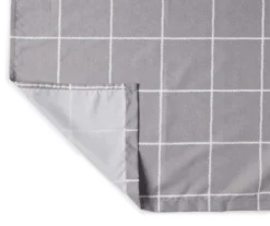 Gray Ronan Valance & Tier 3-Piece Curtain Set -DHP Sales Store 810511103 2