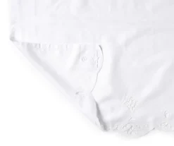 White Lily Valance & Tier 3-Piece Curtain Set -DHP Sales Store 810511105 2