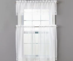 Kira Valance & Tier 3-Piece Curtain Set
