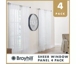 Broyhill Perfect Sheers 4-Piece Curtain Panel Set -DHP Sales Store 810511112 5