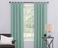 Broyhill Durham Semi-Sheer Textured Tab Top Curtain Panel -DHP Sales Store 810511388 3