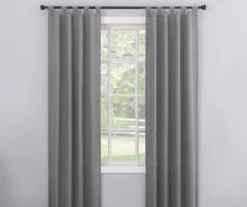 Broyhill Durham Semi-Sheer Textured Tab Top Curtain Panel -DHP Sales Store 810511395 0