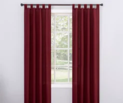 Broyhill Durham Semi-Sheer Textured Tab Top Curtain Panel -DHP Sales Store 810511396 0
