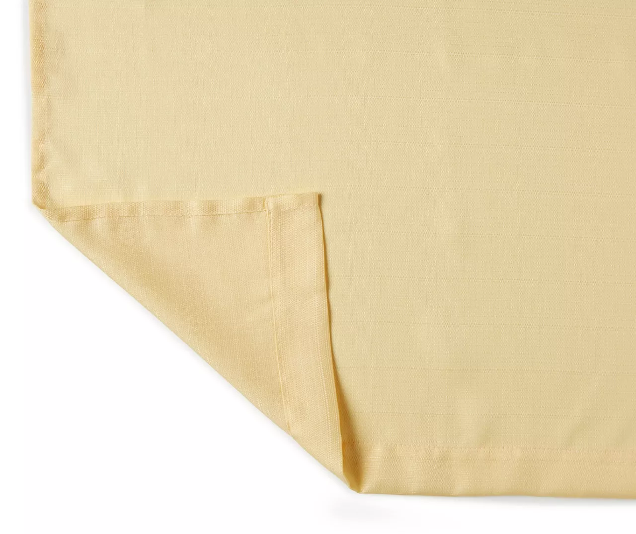 Yellow Tucker Valance & Tier 3-Piece Curtain Set 5 Yellow Tucker Valance & Tier 3-Piece Curtain Set - Image 3