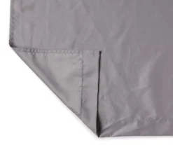 Gray Marla Valance & Tier 3-Piece Curtain Set -DHP Sales Store 810511410 2