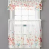 Maggie Floral Valance & Tier 3-Piece Curtain Set -DHP Sales Store 810511411