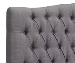 Gray Celeste Upholstered Queen Headboard 10 Gray Celeste Upholstered Queen Headboard -DHP Sales Store 810513487 4