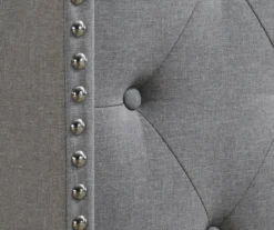 Gray Upholstered Shelter Wingback Queen Bed 28 Gray Upholstered Shelter Wingback Queen Bed -DHP Sales Store 810513491 8