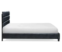 Black Hudson Queen Leather Upholstered Bed -DHP Sales Store 810513493 10