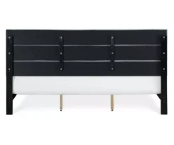 Gray Hudson King Upholstered Linen Fabric Bed 33 Gray Hudson King Upholstered Linen Fabric Bed -DHP Sales Store 810513494 16