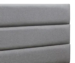 Gray Hudson King Upholstered Linen Fabric Bed 28 Gray Hudson King Upholstered Linen Fabric Bed -DHP Sales Store 810513494 7