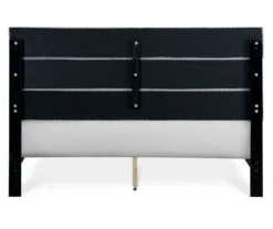 Gray Hudson Queen Upholstered Linen Fabric Bed -DHP Sales Store 810513495 16