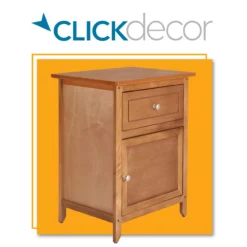 Alcott Light Brown Side Table With Drawer 31 Alcott Light Brown Side Table With Drawer -DHP Sales Store 810513518