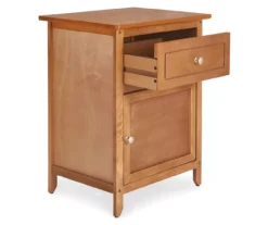 Alcott Light Brown Side Table With Drawer 22 Alcott Light Brown Side Table With Drawer -DHP Sales Store 810513518 4