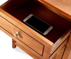 Alcott Light Brown Side Table With Drawer 24 Alcott Light Brown Side Table With Drawer -DHP Sales Store 810513518 6