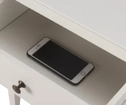 White Finley Wood 3-Drawer Nightstand -DHP Sales Store 810513520 11