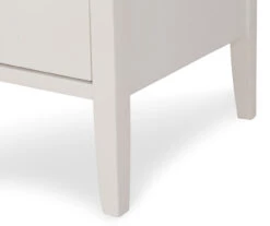 White Finley Wood 3-Drawer Nightstand -DHP Sales Store 810513520 12