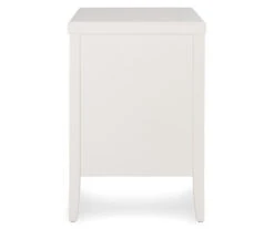 White Finley Wood 3-Drawer Nightstand -DHP Sales Store 810513520 14