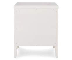 White Finley Wood 3-Drawer Nightstand -DHP Sales Store 810513520 16