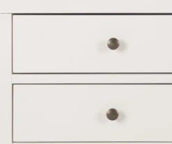 White Finley Wood 3-Drawer Nightstand -DHP Sales Store 810513520 8