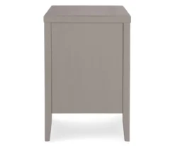 Gray Finley Wood 3-Drawer Nightstand -DHP Sales Store 810513522 10