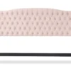 French Blush Pink Celeste Upholstered King Headboard -DHP Sales Store 810513528 6