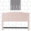 French Blush Pink Celeste Upholstered Queen Headboard -DHP Sales Store 810513529
