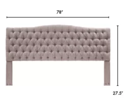 Brown Upholstered Linen King Headboard 12 Brown Upholstered Linen King Headboard -DHP Sales Store 810513534 4
