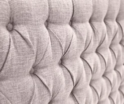 Brown Upholstered Linen King Headboard 11 Brown Upholstered Linen King Headboard -DHP Sales Store 810513534 6