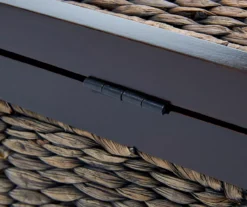 Rustic Black Wicker Storage Trunk -DHP Sales Store 810513555 6