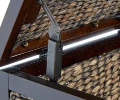 Rustic Black Wicker Storage Trunk -DHP Sales Store 810513555 7