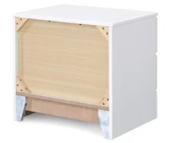 White Hudson 2-Drawer Wood Nightstand -DHP Sales Store 810513558 13