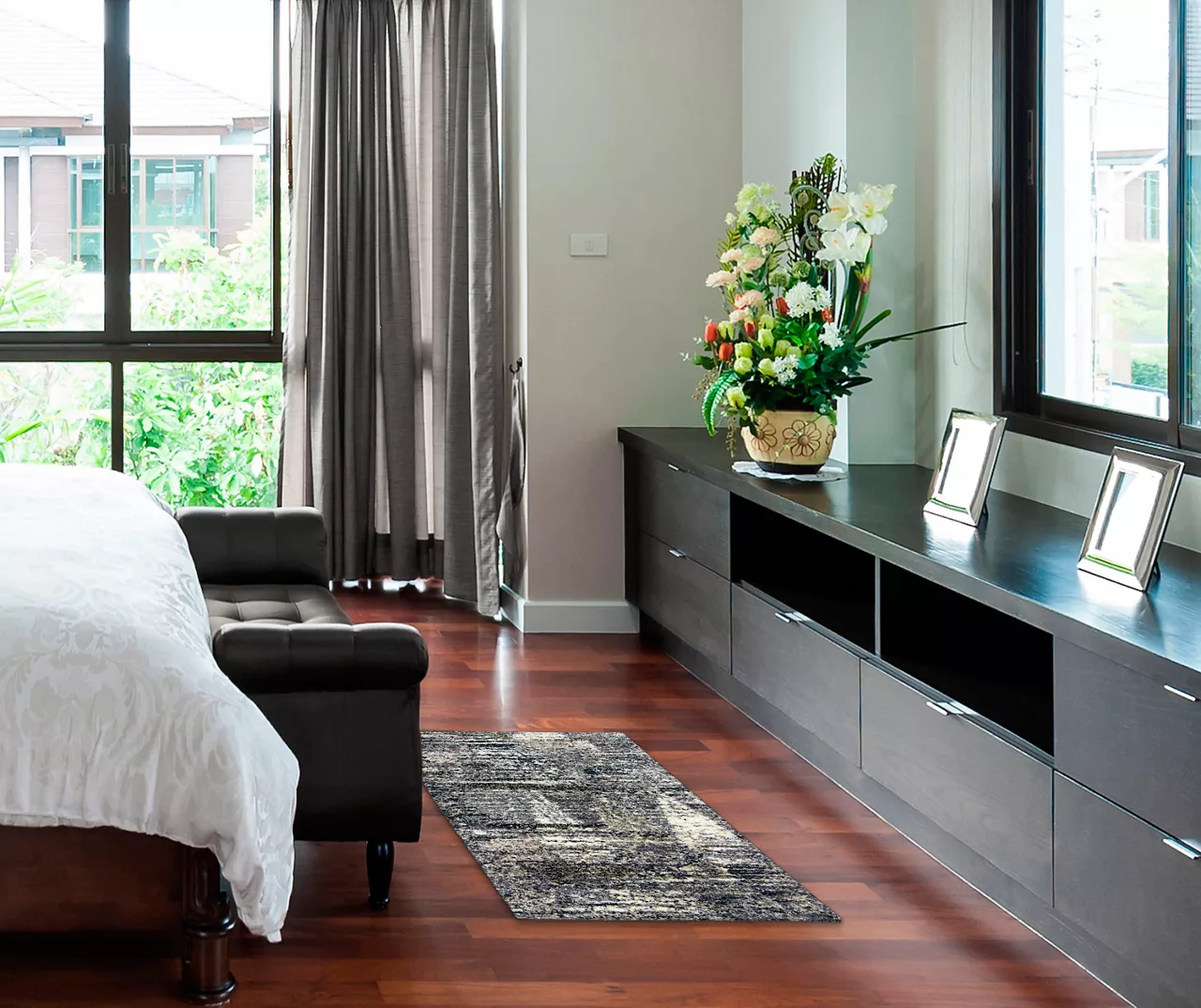 Aspen Blue Accent Rug, (26" X 45") 4 Aspen Blue Accent Rug, (26" X 45") - Image 2