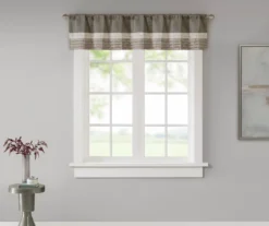 Salem Pintuck Rod Pocket Valance -DHP Sales Store 810518019