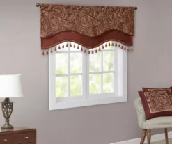 Valerie Beaded Rod Pocket Valance 34 Valerie Beaded Rod Pocket Valance -DHP Sales Store 810518037 1