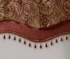 Valerie Beaded Rod Pocket Valance 36 Valerie Beaded Rod Pocket Valance -DHP Sales Store 810518037 3