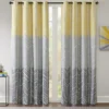 Amanda Yellow Blackout Grommet Curtain Panel, (84") 2 Amanda Yellow Blackout Grommet Curtain Panel, (84") -DHP Sales Store 810518040 6