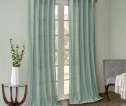 Avery Crushed Sheer Rod Pocket Curtain Panel Pair -DHP Sales Store 810518041 810518038 810518042 7