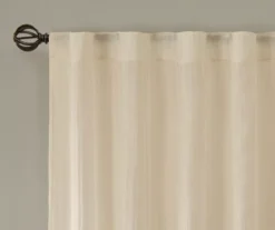 Avery Crushed Sheer Rod Pocket Curtain Panel Pair -DHP Sales Store 810518045 810518046 810518048 3