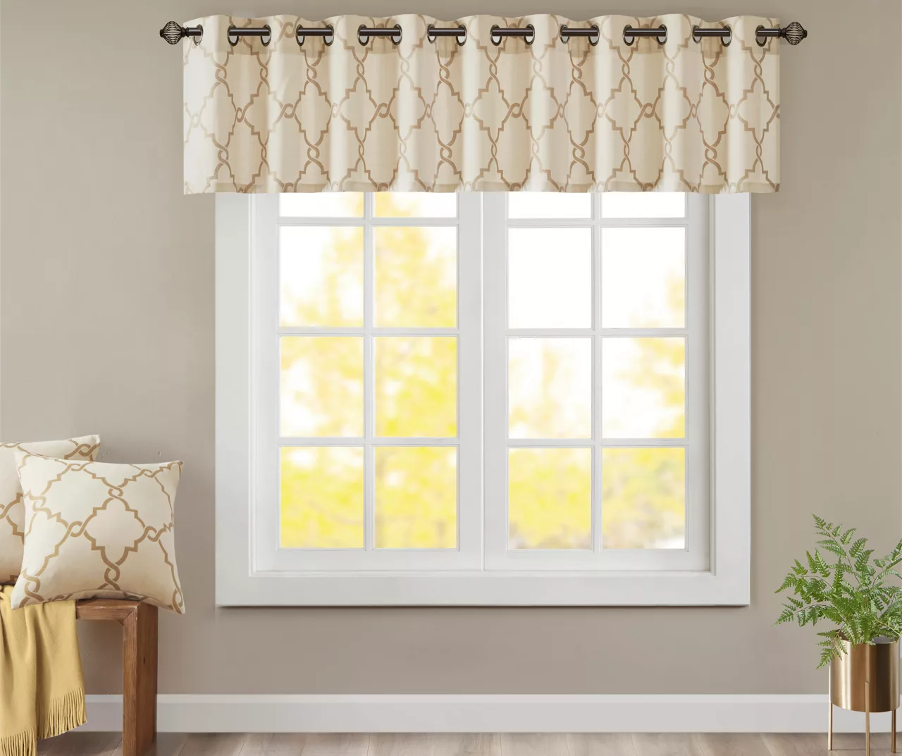 Sereno Grommet Valance 3 Sereno Grommet Valance