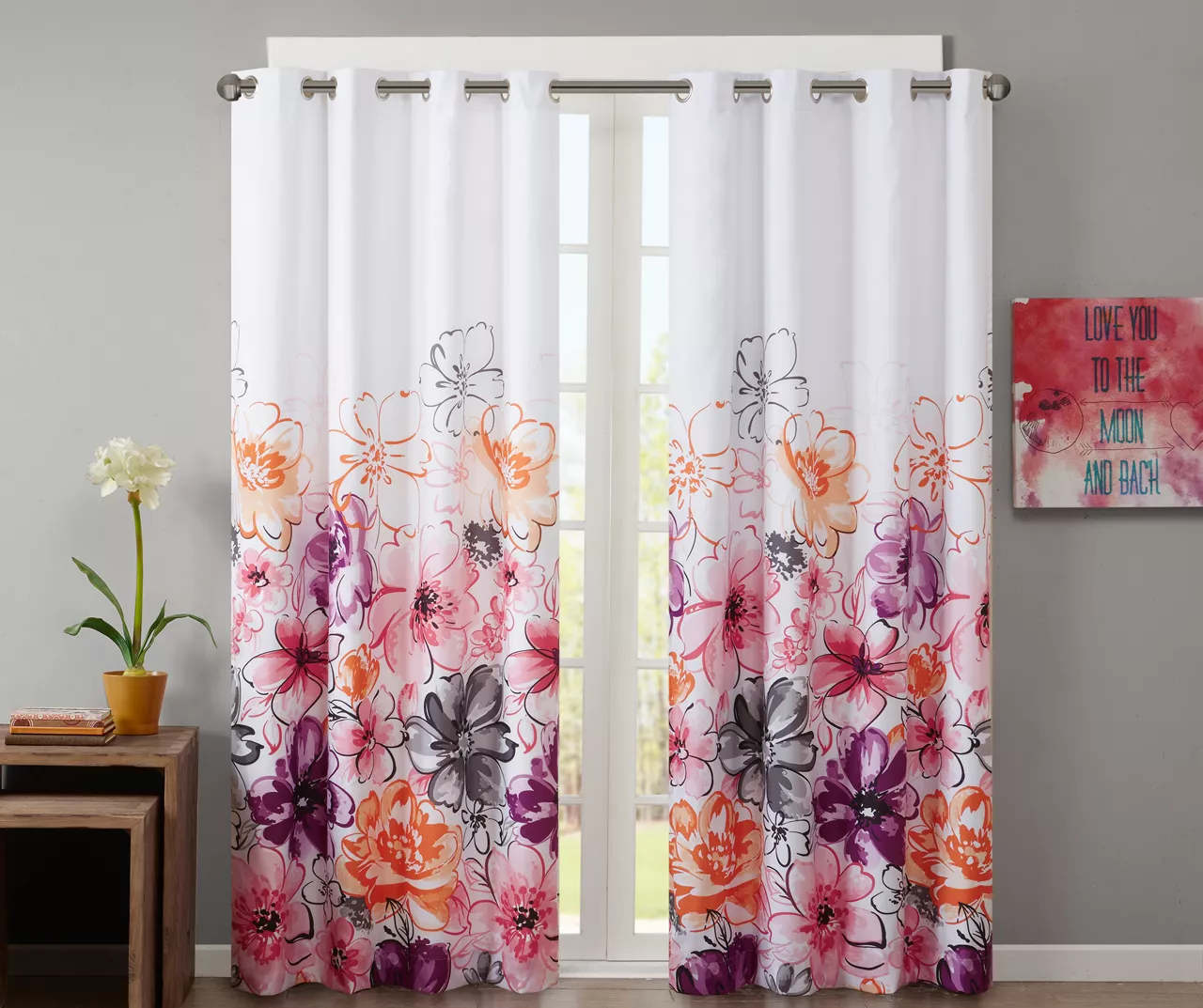Sky Blackout Grommet Curtain Panel, (84") 4 Sky Blackout Grommet Curtain Panel, (84") - Image 2